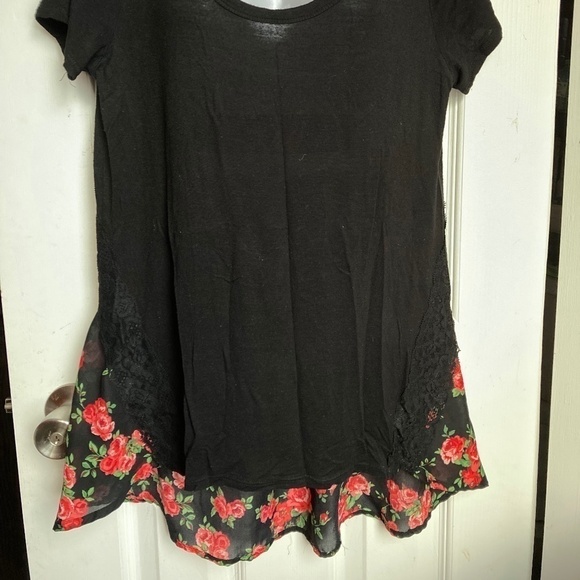 American dream Floral t-shirt top size M - Picture 7 of 8